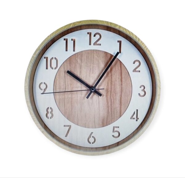 Orologio Wood Simple 30,.5*30,5*4cm