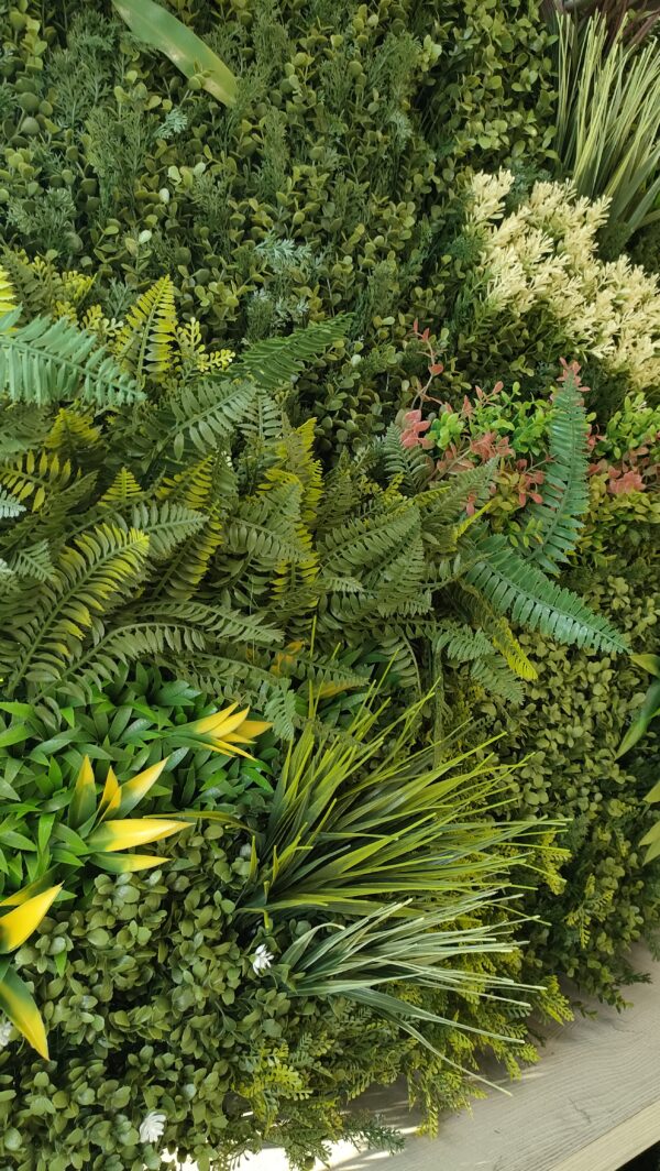 Pannello Siepe Artificiale Tropical Forest 100*100cm - immagine 3