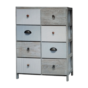 Colonnina Tricolor Doppia 4Cass. 58*24*H.79cm
