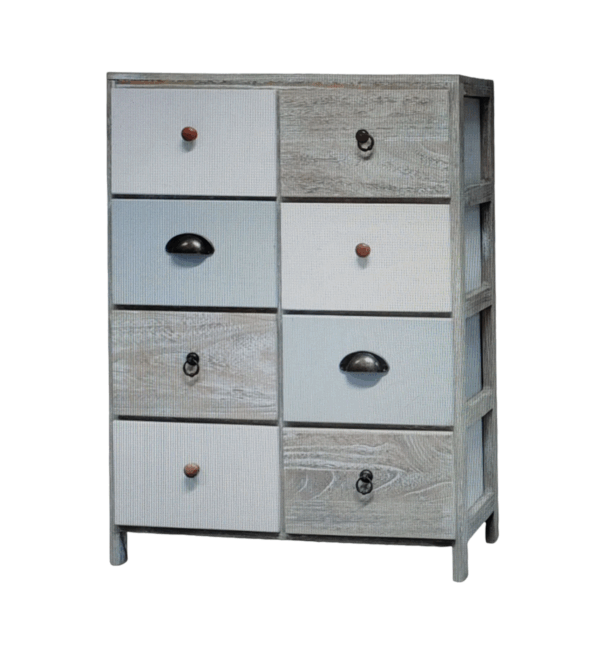 Colonnina Tricolor Doppia 4Cass. 58*24*H.79cm