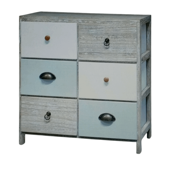 Colonnina Tricolor Doppia 3Cass. 58*24*H.61cm