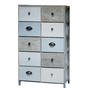 Colonnina Tricolor Doppia 5Cass. 58*24*H.97cm