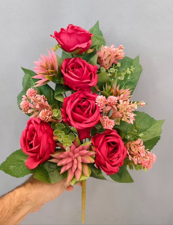 Frontale Rose Rich H.44cm (2colori)