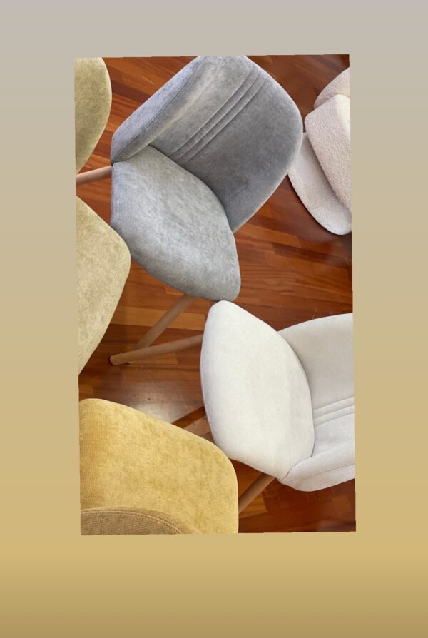 Sedia Elegance Lines Sabbia 50,5*61*81,5cm - immagine 2
