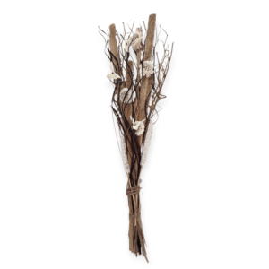 Mazzo Decorativo Rami e Fiori Secchi Brown H.90cm