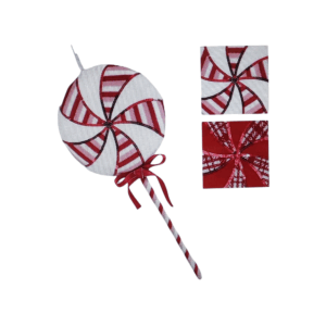 Lecca Lecca Xmas Tessuto 21*4*47cm (2Colori)