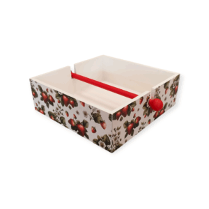 Portavaglioli Fruit Fragole 18*18*H.6cm