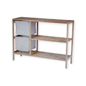 Scarpiera Bambu con cesti 80*26*H.60cm