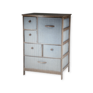 Mobiletto Bamboo 6 Cassetti Side 55*39*h.80cm