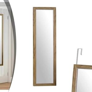 Specchio Rettangolare da Porta e da Parete in Legno 30*1,5*H.120cm
