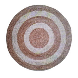 Tappeto Rotondo Intrecciato 80cm