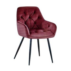 Sedia Classic Trapuntata Rosa Antico 58*58*H.87cm