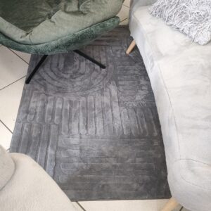 Tappeto City Lines Grigio 90*150cm