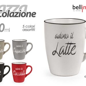 Set 5 Tazze assortite 340ml