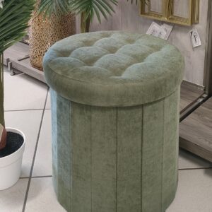 Pouf Contenitore Trapuntato 42*42*H.43cm (4Colori)