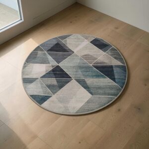 Tappeto Kashan Tondo Blue (3misure)