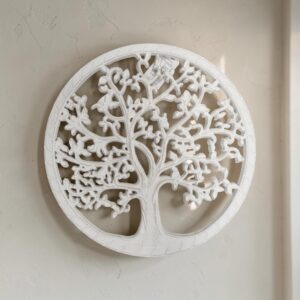 Deco Parete White Albero della Vita 40cm