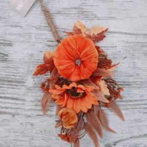 Pendente Autunnale Zucche Girasoli 34cm