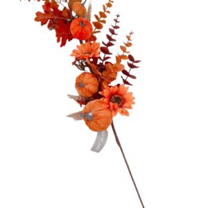 Stelo Autunnale Royal Zucche Girasoli 72cm