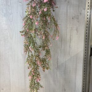 Pendente Spring Fiorellini Rosa 104cm